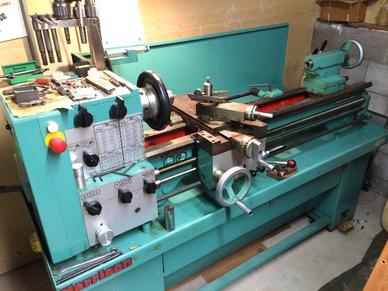 lot 4 image: Harrison M300 13 swing Lathe - Looks like new