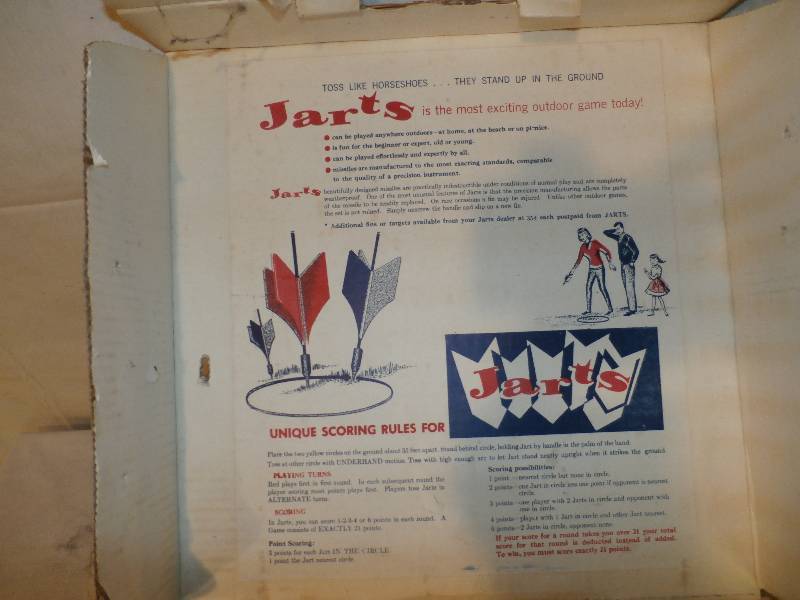 Lawn jarts in box