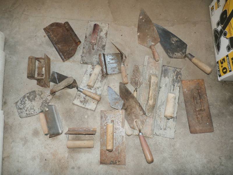 trowels  floats