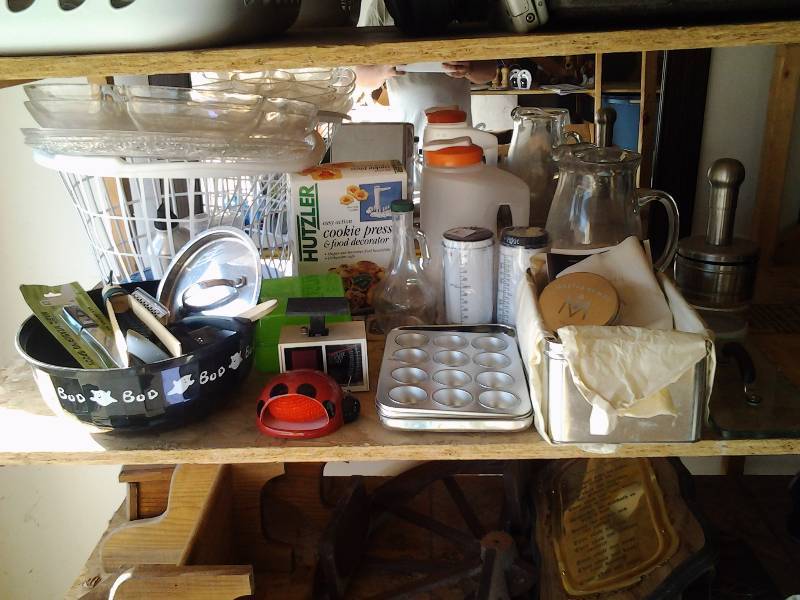 Serving Trays, Cookie Press, Other Kitchen Related