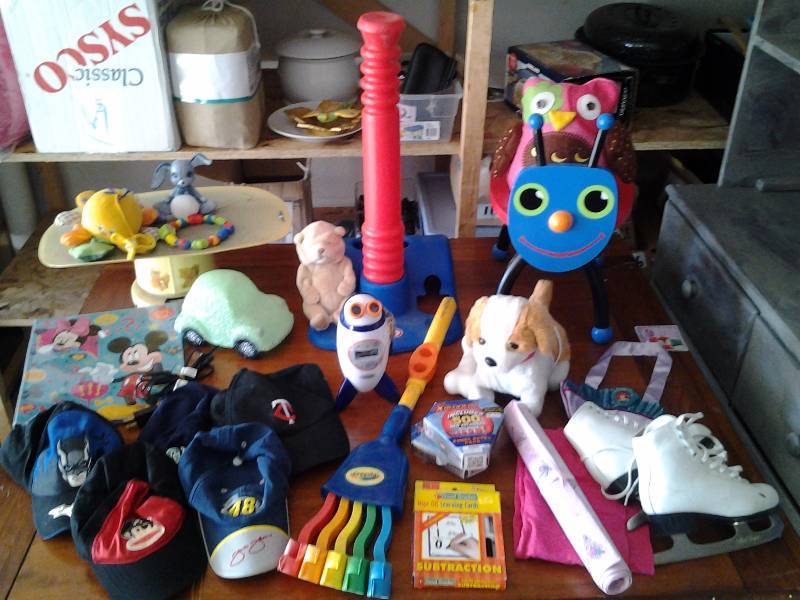 Box Lot Of Childrens Toys & Related
