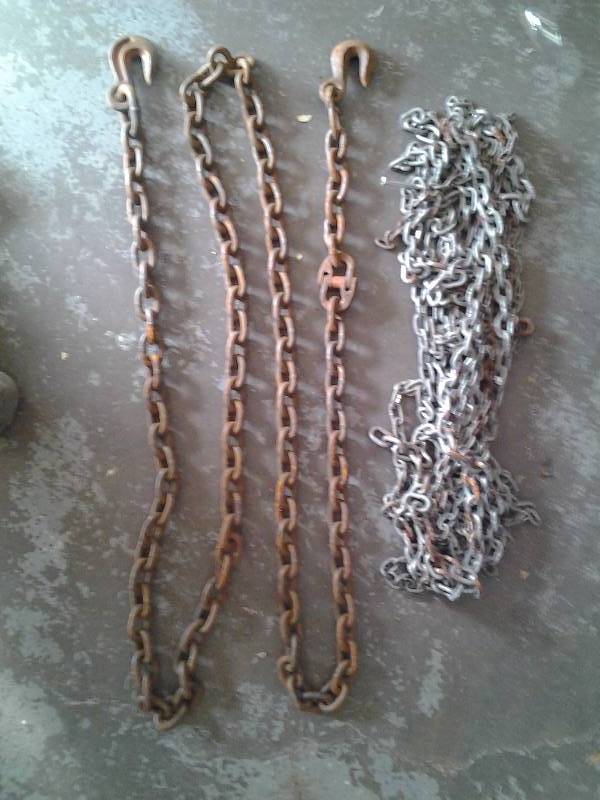12 Foot Logging Chain & Other Assorted Chains
