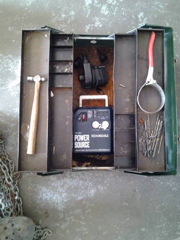 Tool Box With Contents