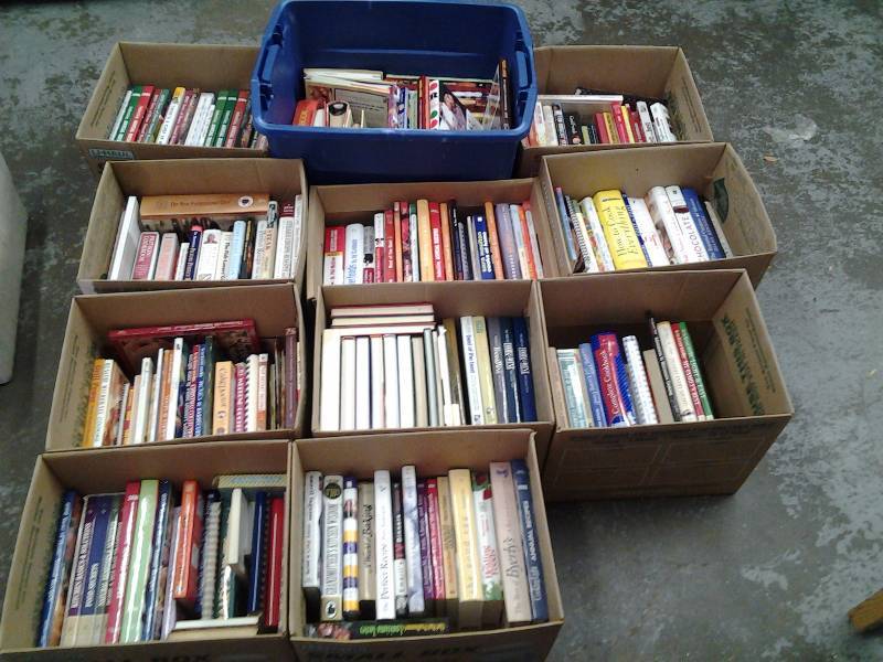 11- Box Lots Of Cooking Related Books