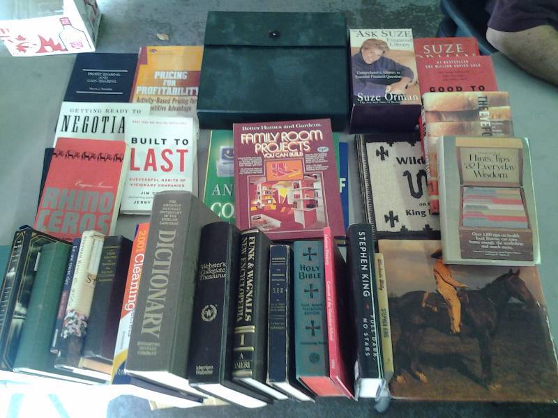 2- Box Lots Finance, Do-It-Yourself, Steven King