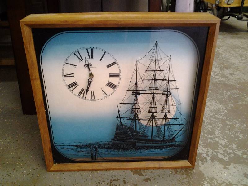 Verichon Ship Theme Clock 18 x 18