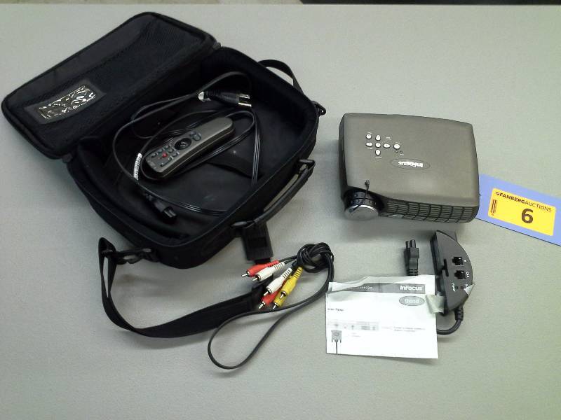 InFocus LP70 Projector with Case