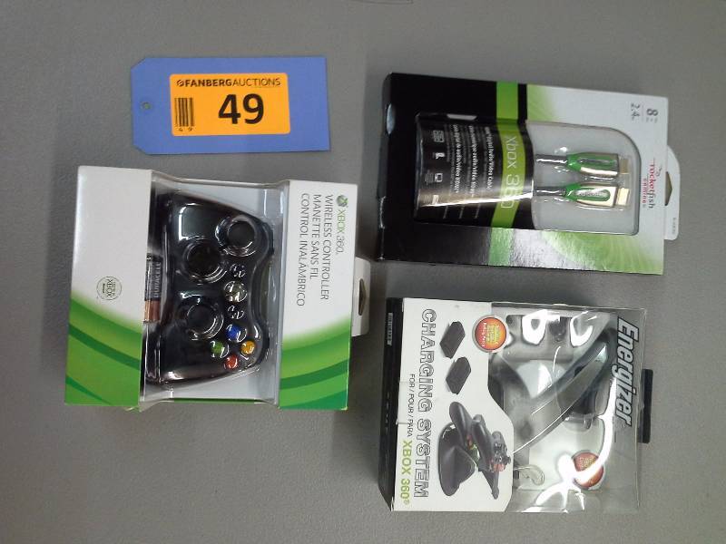 XBOX 360 Accessories Lot