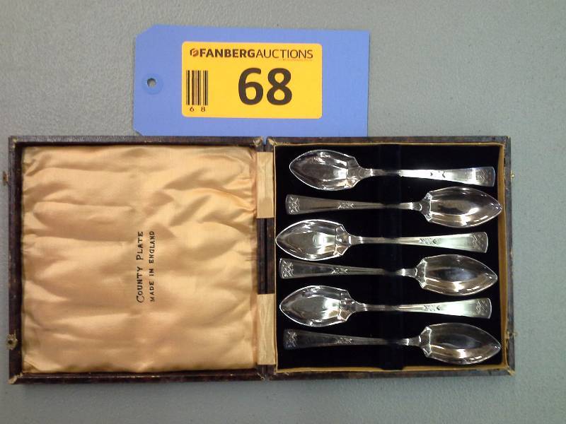 County Plate Spoon Set