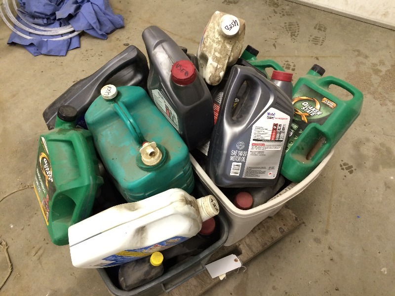 Used Motor Oil - gallons and gallons   great for burning