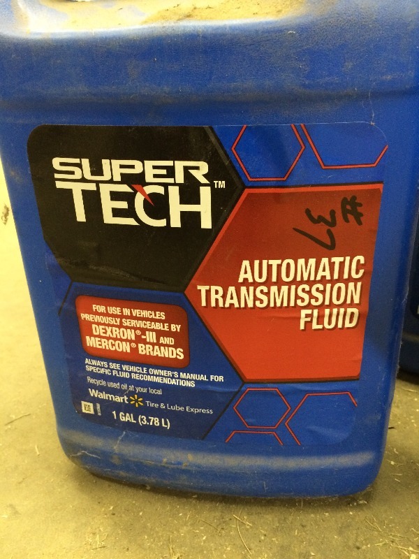 Un-used Automatic transmission Fluid - 3 12 gallons