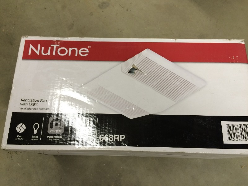 Nuton Exhaust Fan & Light  new in the box