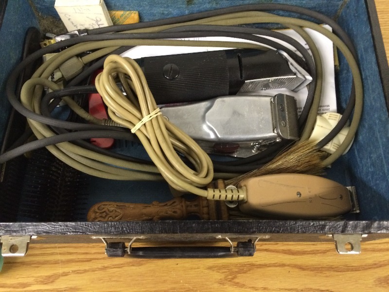 Hair Cutting Clippers and accessories