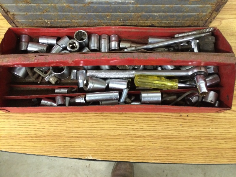 Assorted Tools and Tool box