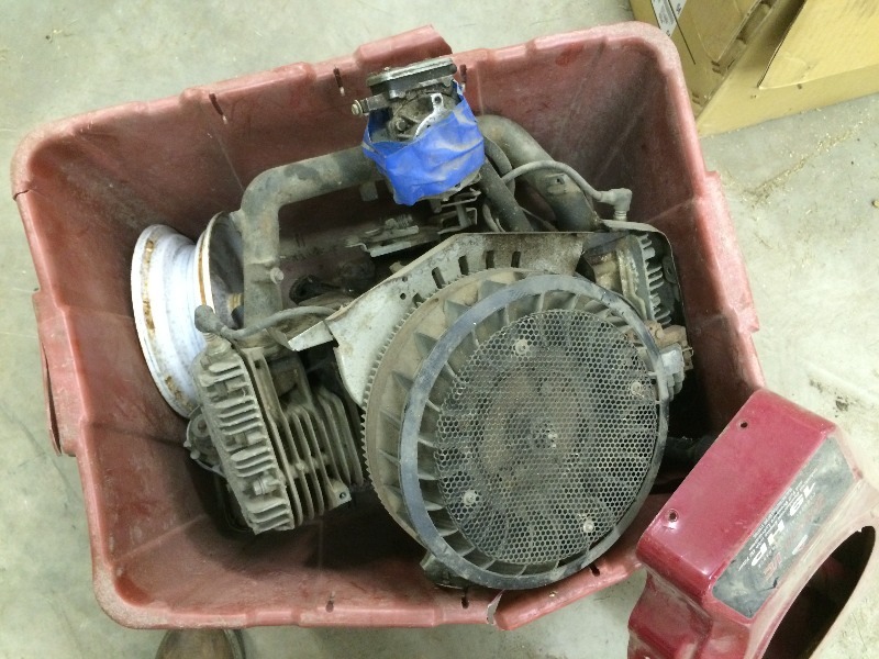Diamond IC  19hp Motor For Parts or Repair
