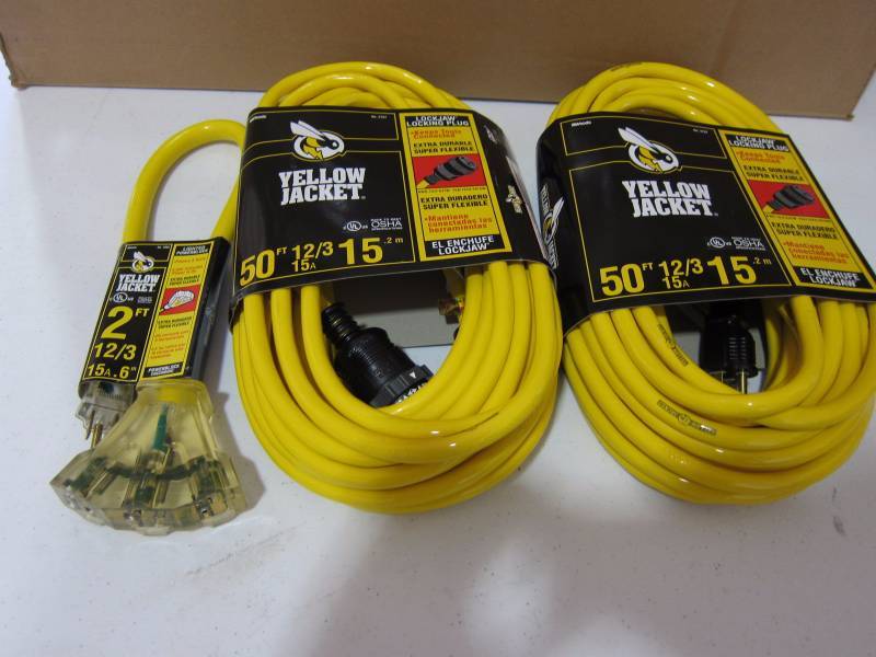 Heavy Duty Extension Cords and Power Block