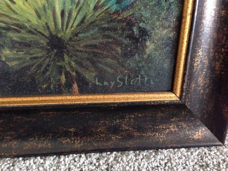 lot 4 image: Oil Painting by Max Hayslette