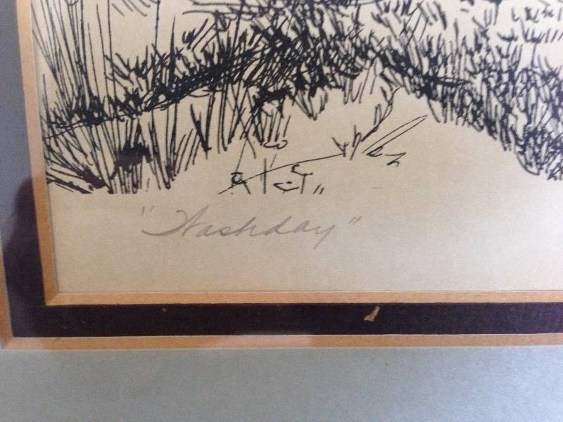 lot 11 image: Washday Sketch