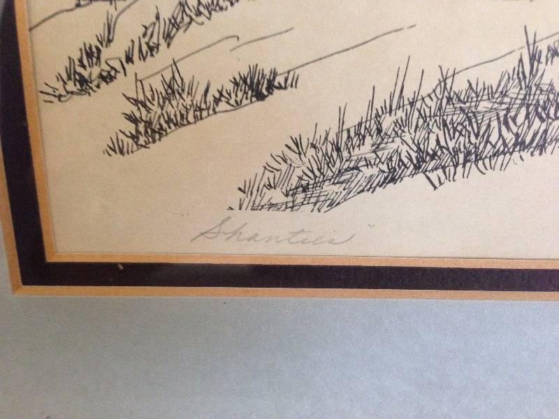 lot 12 image: Shanties Sketch