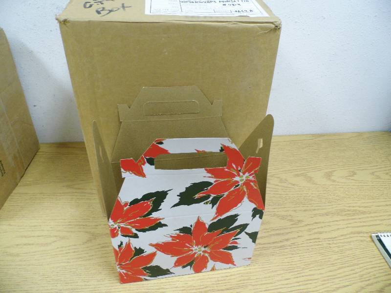 Pointsettia Boxes