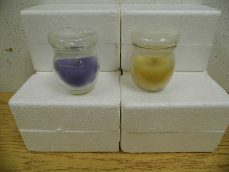 12 Battery Jar Candles