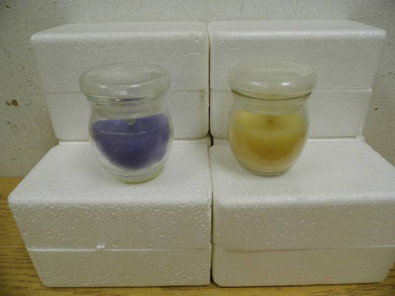 12 Battery Jar Candles