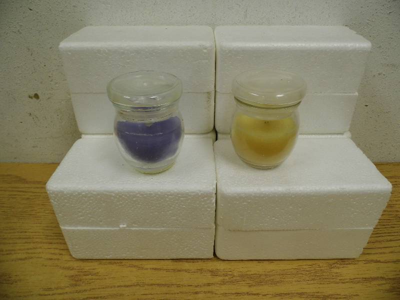 12 Battery Jar Candles
