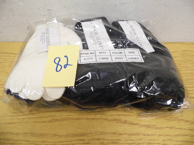 Dozen Assorted Gloves