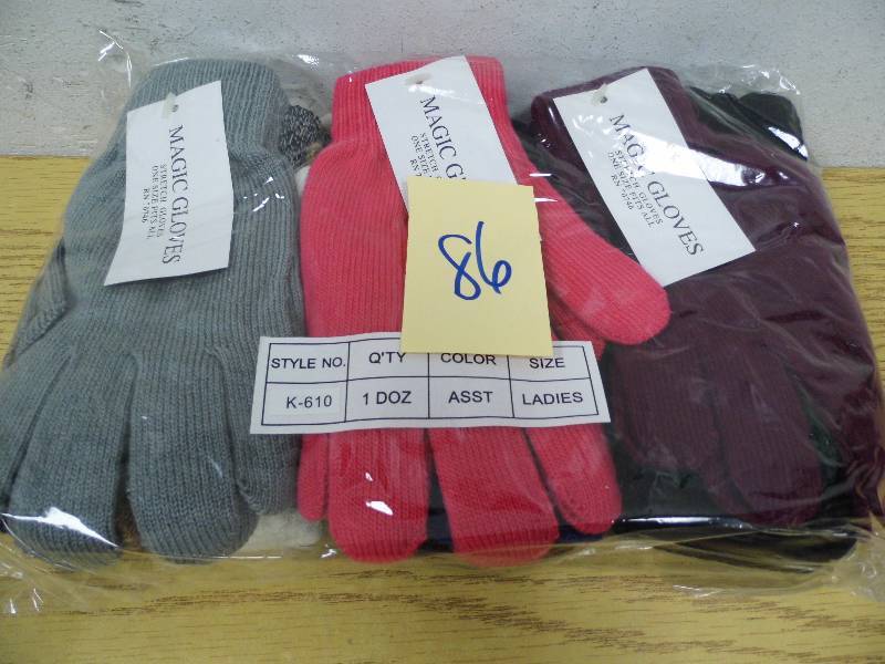 Dozen Assorted Gloves