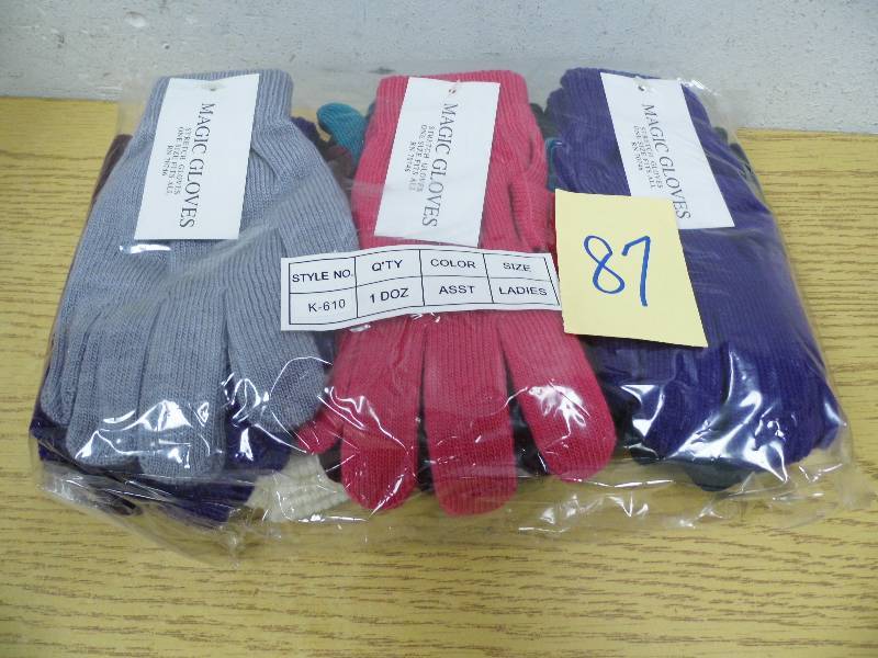 Dozen Assorted Gloves