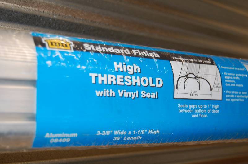 Door Threshhold with Seal