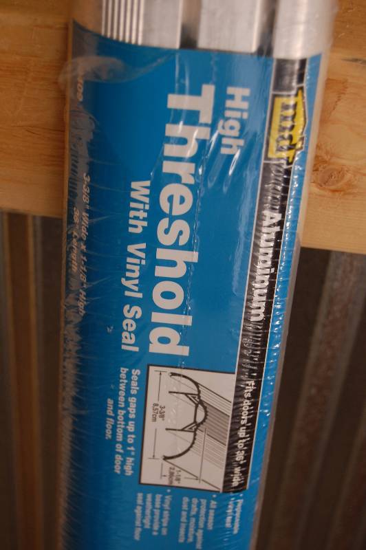 Door Threshhold with Seal