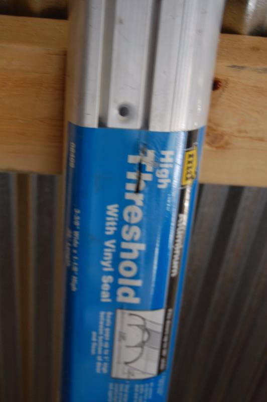 Door Threshhold with Seal