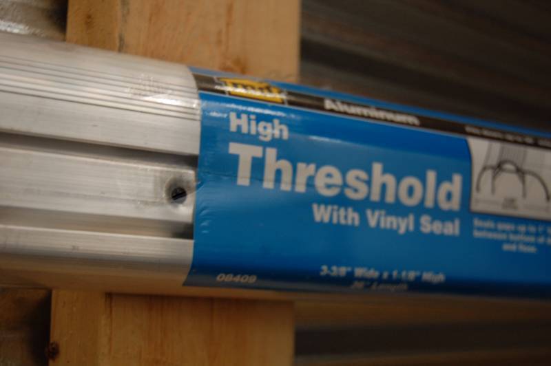Door Threshhold with Seal