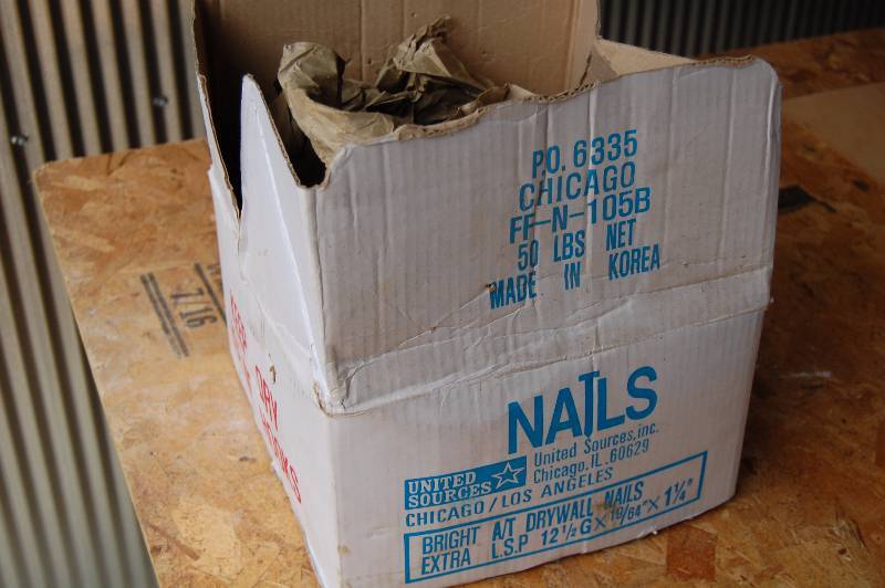 Sheetrock Nails