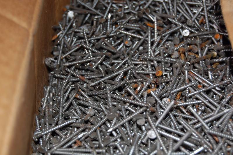 Box of Ring Shank Nails