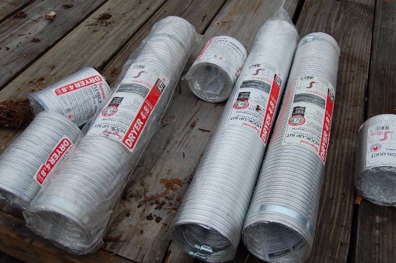 Assorted Dryer Vents