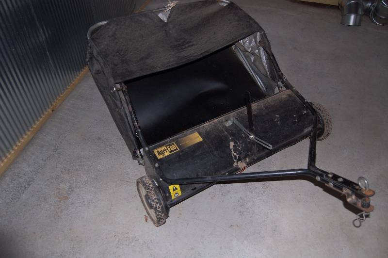 Pull Behind Lawn Sweeper