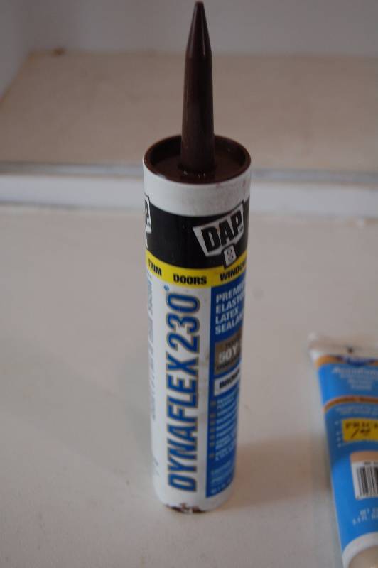 Assorted Caulking and Adhesives