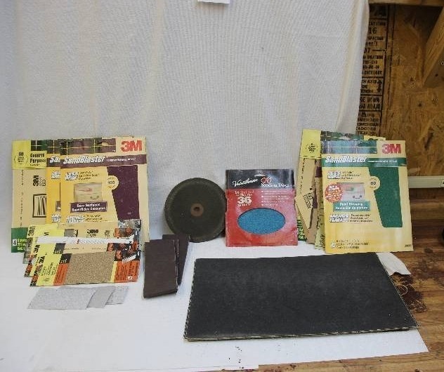 Lot of Sandpaper