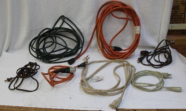 Seven Miscellaneous Power Cords