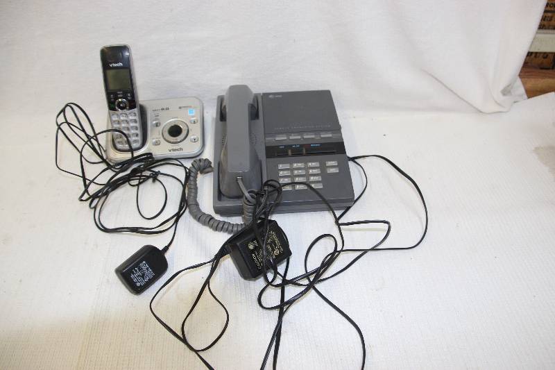 Office Phone w Answering Machine, and Cordless Phone
