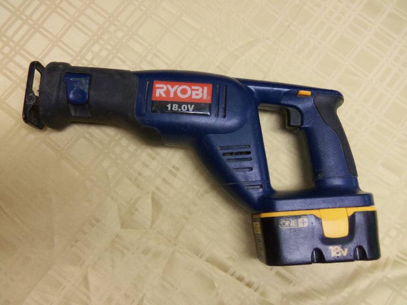lot 58 image: Ryobi Cordless Sawsall