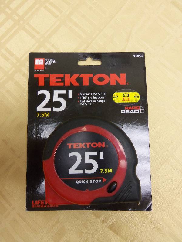 lot 61 image: 25 Foot Tape Measure