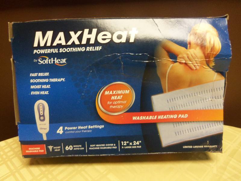lot 62 image: Washable Heating Pad