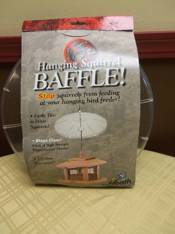 lot 82 image: Hanging Squirrel Baffle