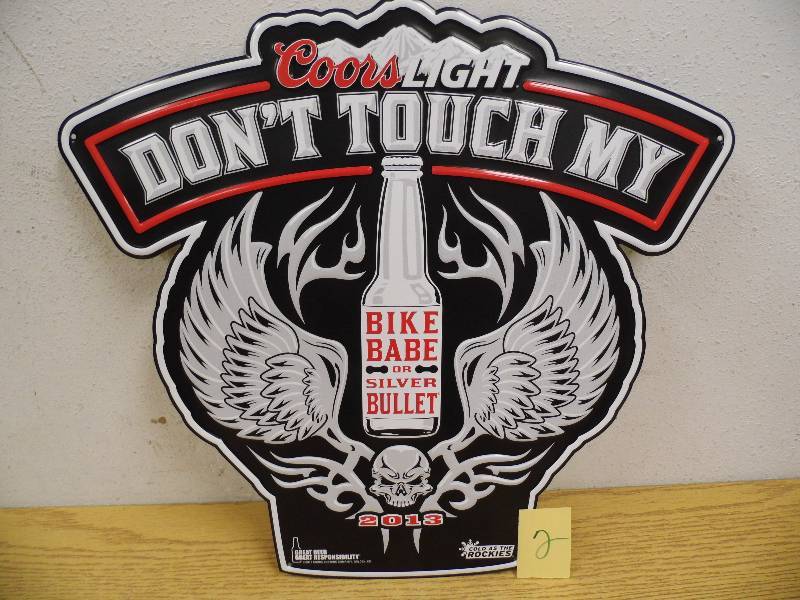Coor Light Metal Sign