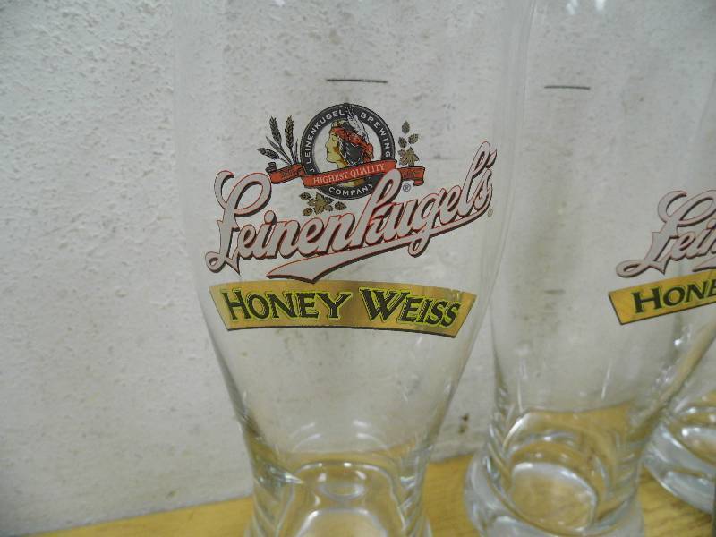 6 Leinenkugels Glasses