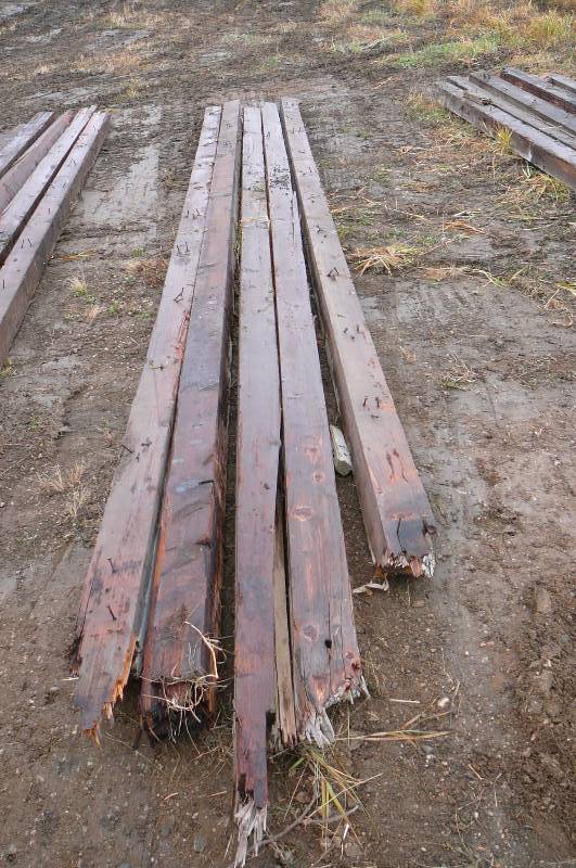 lot 3 image: 5 - 20 6x6 Spruce Poles
