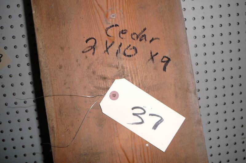 lot 37 image: 1 - 2x10x9 Cedar
